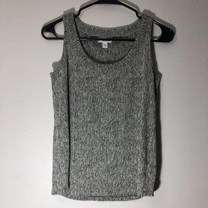 J jill gray tank top.linen cotton blend xs lagen